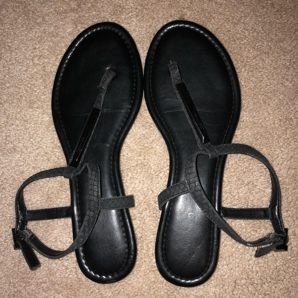 Calvin Klein Black Sandals